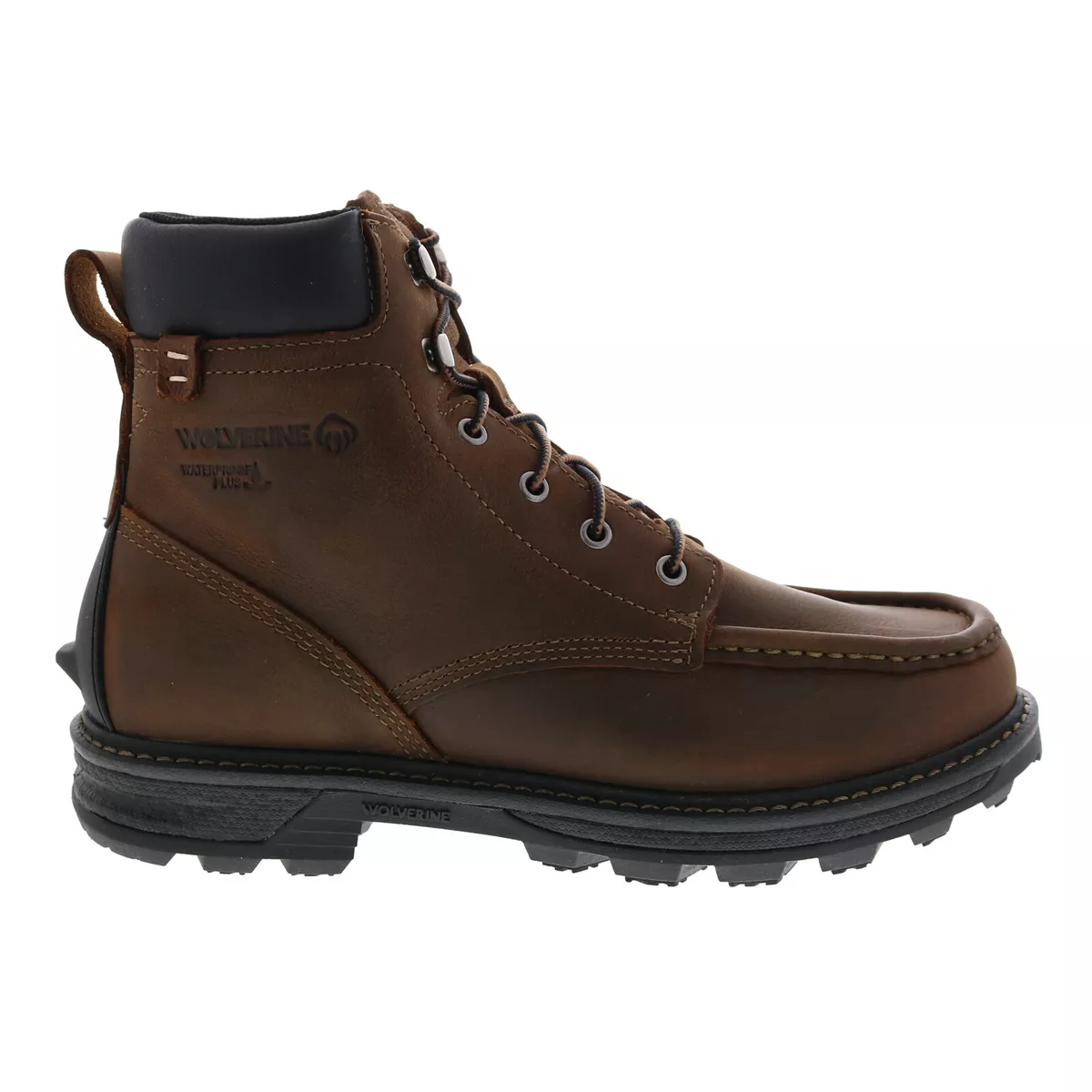 Wolverine Forge Ultraspring Moc-Toe WP 6 W220037 Mens Brown Work Boots