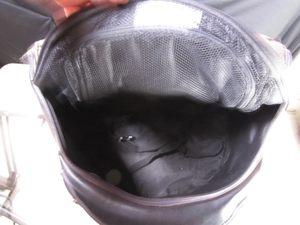 Bolsa de respaldo Victory para motocicleta 16" de alto x 22" de ancho x 16" de profundidad ¡GRANDE! Universal Foto 4 de 4