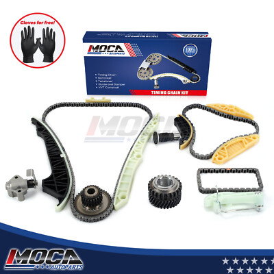 Timing Chain Kit W/Crankshaft Sprocket for Audi A3 A5 Q5 VW Eos Passat CC 2.0L