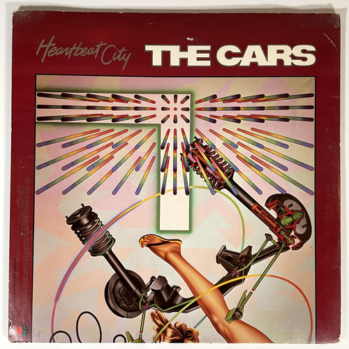 THE CARS Heartbeat City vinyle LP 1984 très bon état +