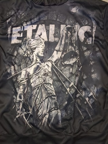Metallica And Justice For All Pullover Hoodie Art Size Large Black Sold Out! - Picture 3 of 4