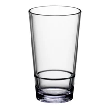 Choice 14 oz. SAN Plastic Stackable Highball Glass - 24/Case