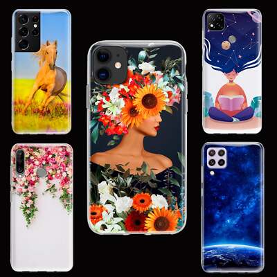 Hayhülle Tasche Etui Handy Schale Schutzhülle Cover Silikon Hülle TPU 66-4
