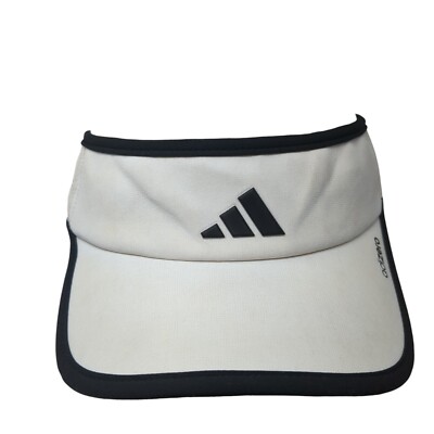 Adidas Adizero Golf Sun Visor Hat White One Size Adjustable Lightweight