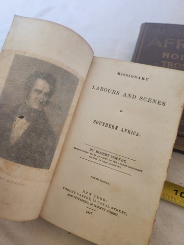 Moffats Southern Africa 1847 Original Printing & Illustrated Affrica Boyce 1925 - Imagen 8 de 15