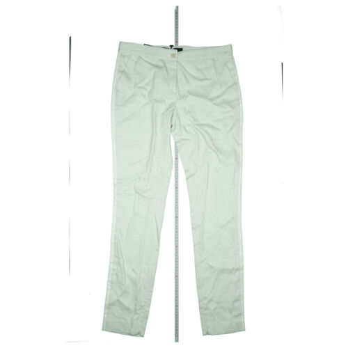 JOSEPH women's chino linen cotton summer pants size 38 W30 L32 beige NEW - Picture 1 of 7
