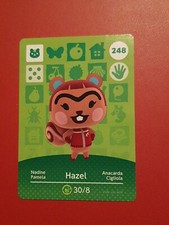 HAZEL ANIMAL CROSSING AMIIBO SERIES 3 CARD #248 TRACKED AU POST geniuine