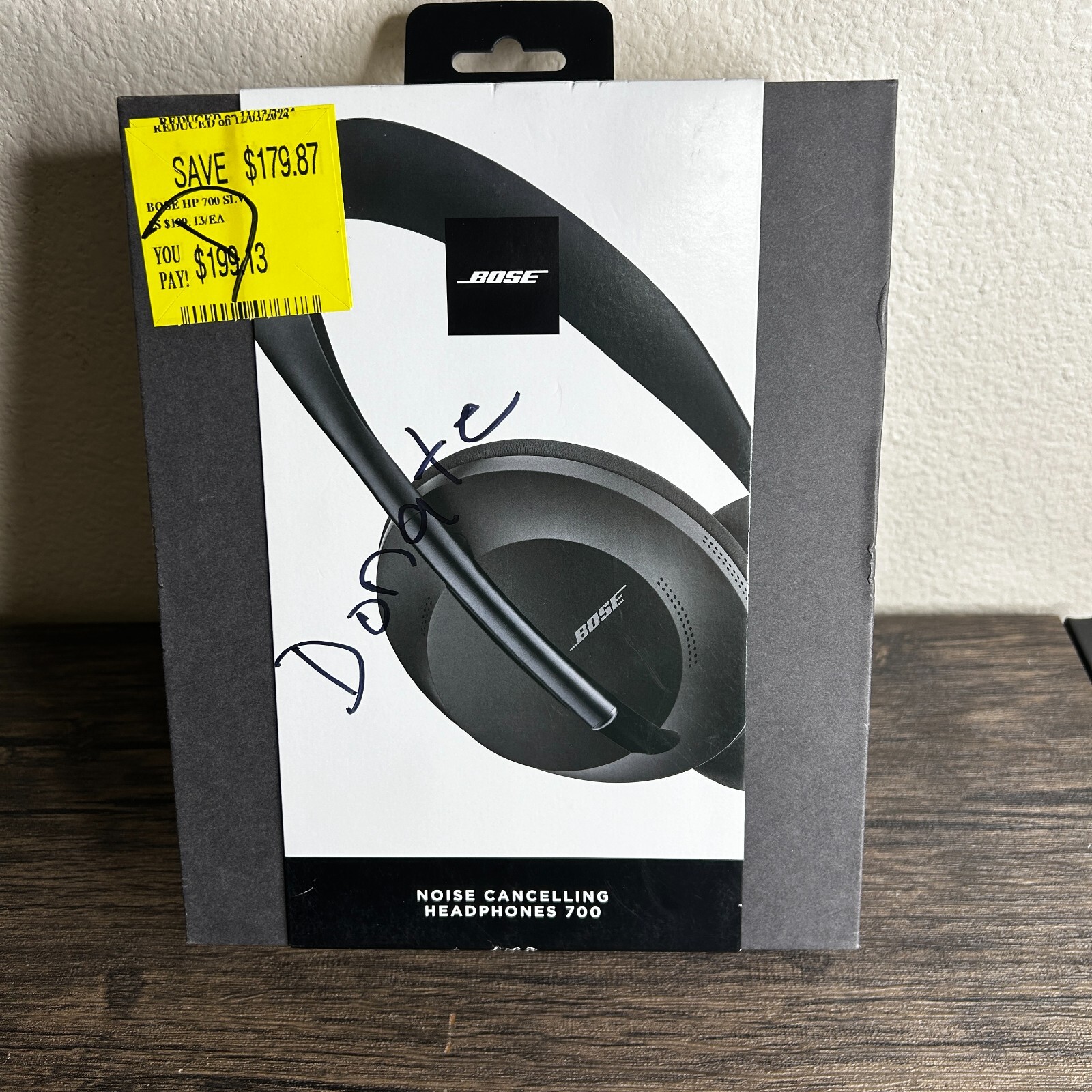 BOSE 700 Noise Cancelling Headphones 794297 Black or White Wireless NEW 3206-image