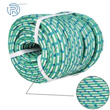 1/2"x 150' Braid Polyester Arborist Bull Rope 16 strand braided Rigging Work