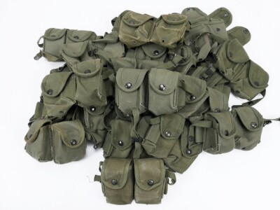 US Type Ammo En Bloc Pouch f. Garand M1 Clips Handgranate Canvas Munitionstasche