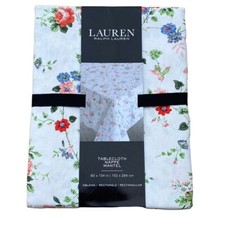 Ralph Lauren Blooming Floral Meadow 60"x104" Rectangular Cotton Tablecloth
