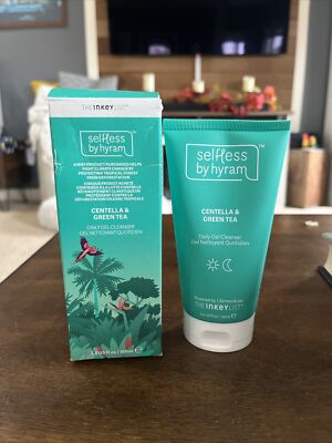 Selfless by Hyram Centella & Green Tea Daily Gel Cleanser 5 oz Face Wash