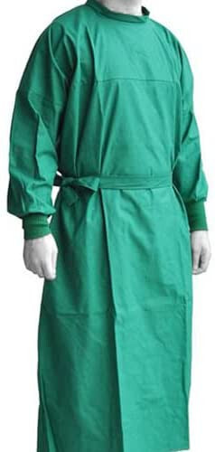 Abito chirurgico Wraparound verde - Foto 1 di 1