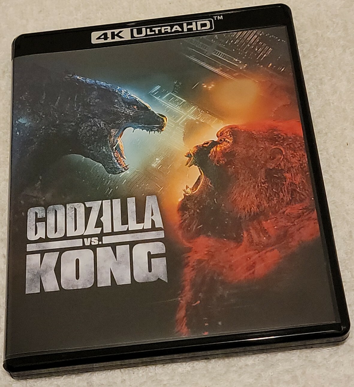 GODZILLA VS. KONG Blu-ray 4K Ultra HD  disc
