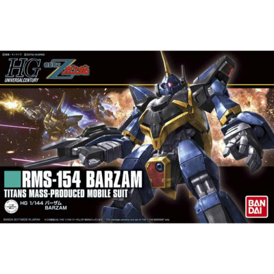 Bandai Hobby Z ZETA Gundam HGUC Rms-154 BARZAM HG 1/144 Model Kit