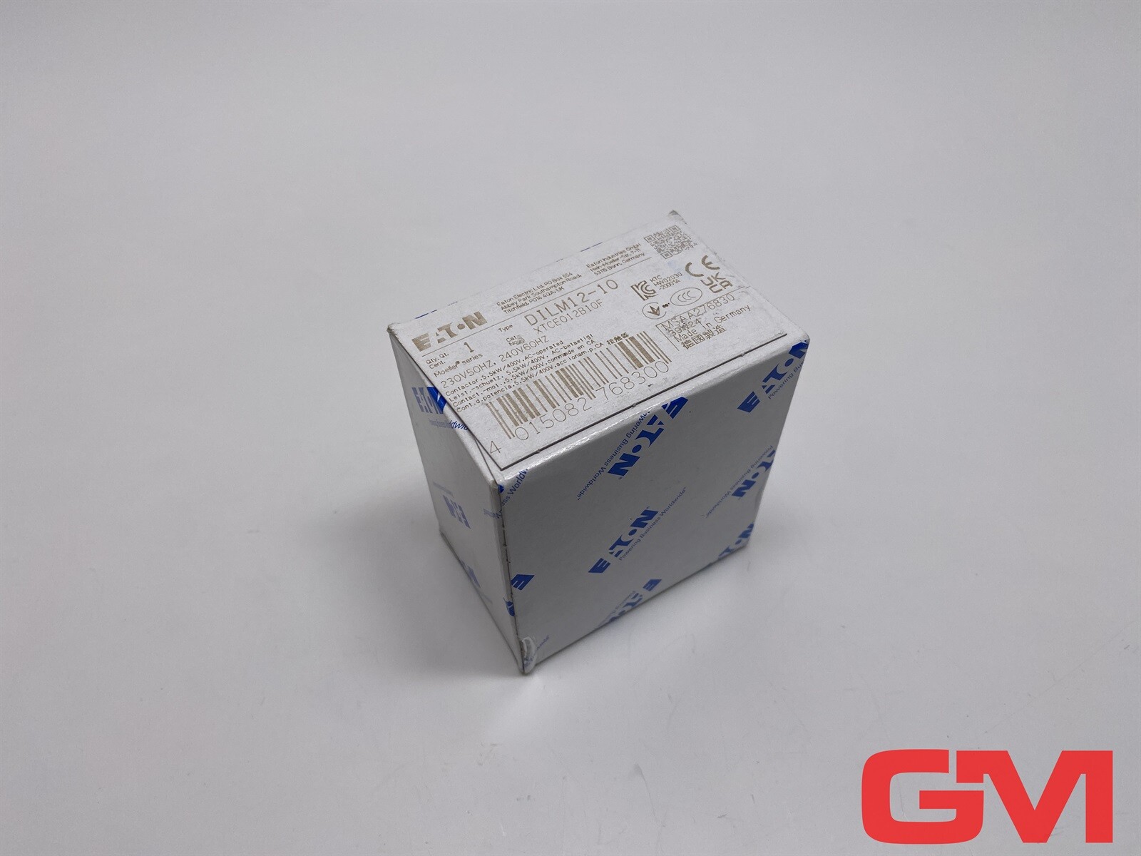 Eaton Power Contactor DILM12-10 (230V 50HZ, 240V 60HZ) 1NO 276830