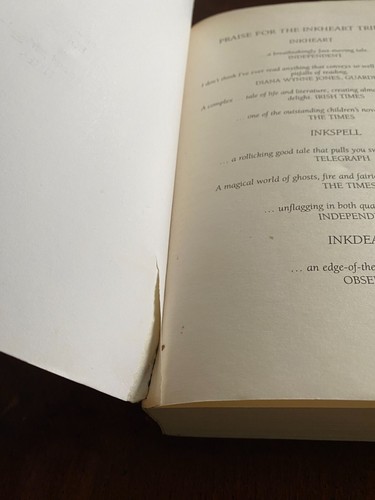 The Inkheart Trilogy - Cornelia Funke, Used Paperback Book, Good Condition - Foto 5 di 6