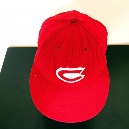 Vintage CINCINNATI REDS Hat Wilson 100% Wool Made In USA Size 7 1/4 - Picture 6 of 8