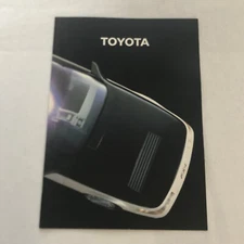 Toyota FX-1 Concept Car Prototype Sales Brochure Catalog Toyota FX1