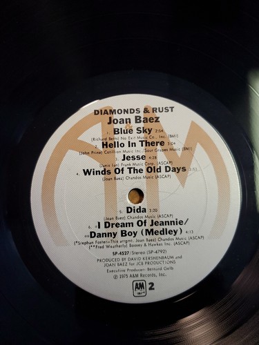 Joan Baez - Diamonds & Rust SP-4527. 1975 - Picture 5 of 6