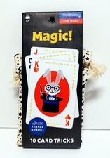 MUDPUPPY Fun To Go Magic 10 Card Tricks - NEW