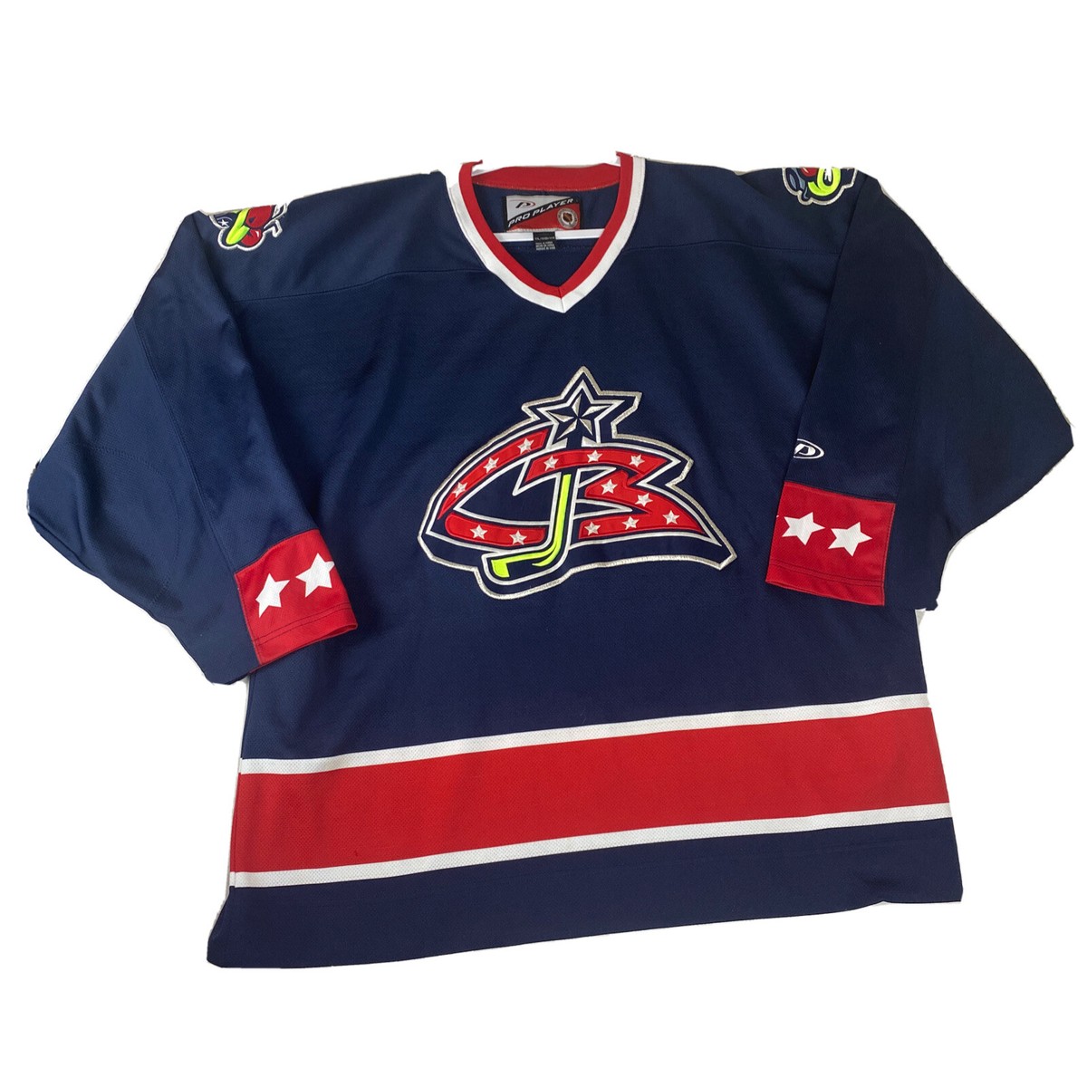 NHL ® Columbus BLUE JACKETS Officially Licensed Pro Player Hockey