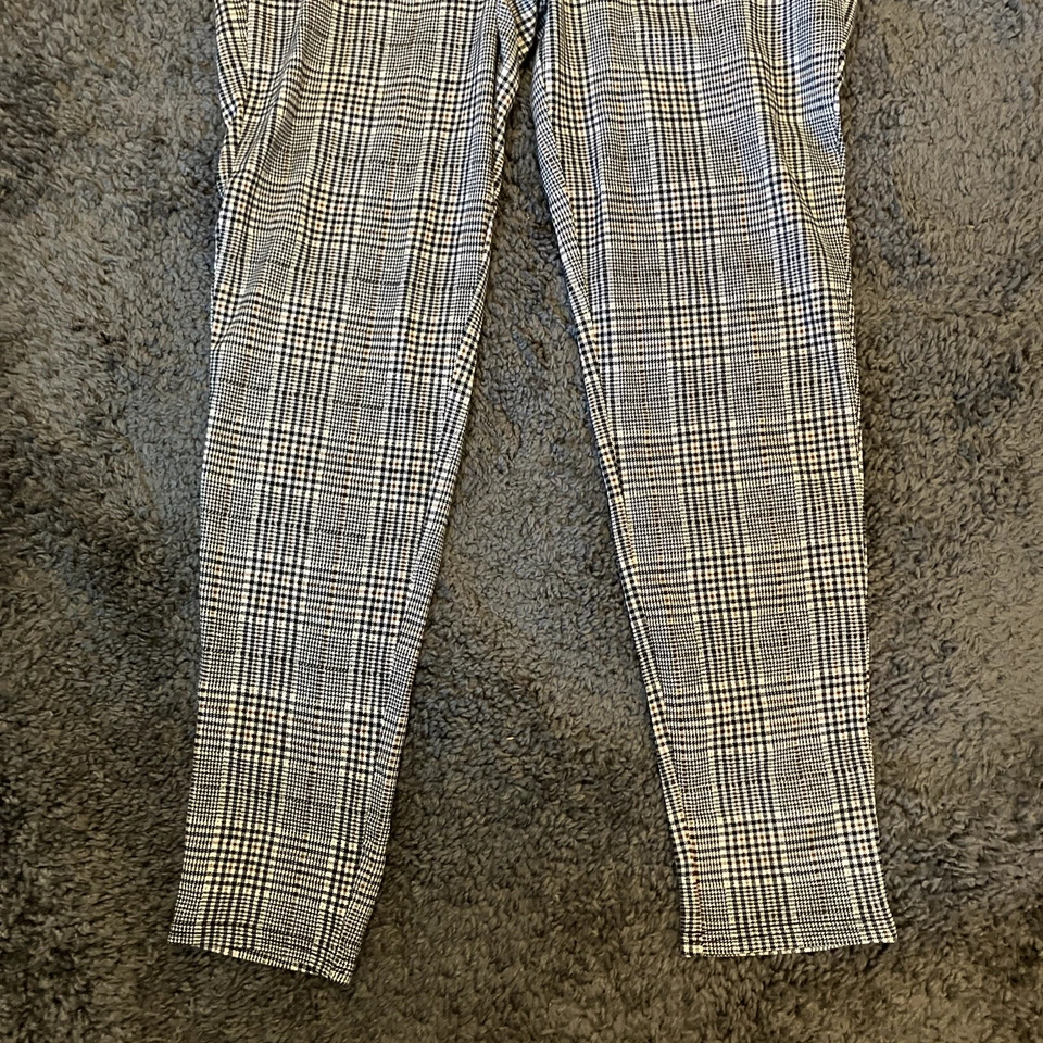 Legging Seven7 Pull On Pierna Cónica Cintura Elástica Cuadros Glen’s para Mujer XL (36x29) Foto 2 de 4