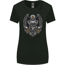 Eagle Engine Motorcycles Motorbike Biker Womens Wider Cut T-Shirt