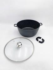 CASSERUOLA BAVARIA - 40 36 32 28 20 CM CON COPERCHIO ANTIADERENTE PER INDUZIONE