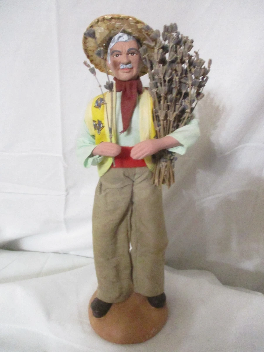 Lot De 16 Santons De Provence Anciens (22 à 31 Cm) + 10 Offerts – Terre Cuite