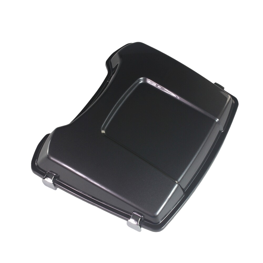 Razor Pack Trunk Chopped Backrest for Harley Touring 1993-2013 Charcoal Pearl