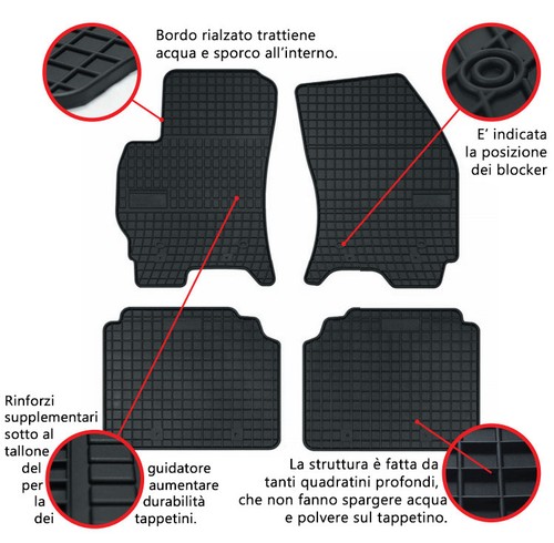 Tappetini elToro per Iveco Eurocargo II (2002-2008) - Imagen 8 de 8