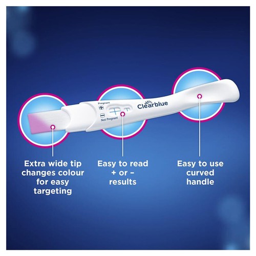 Clearblue Rapid Detection Pregnancy Test - 3 Tests - Picture 3 of 4