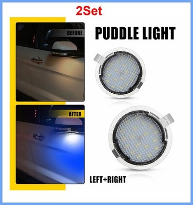 4X Ice Blue LED Side Mirror Puddle Lights For Ford Taurus 2008-2017 # 1604303136