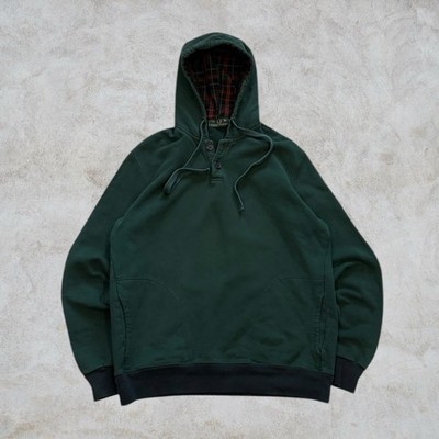 Vintage 90s Fred Perry Hoodie Men s XL Tartan Hooded Retro Mod Casuals Terrace
