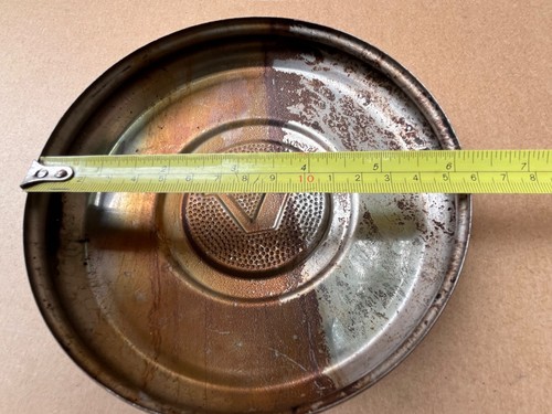 VOLVO 244 245 STAINLESS WHEEL HUB CAP 1970's - Picture 7 of 7