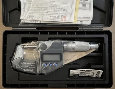 Mitutoyo 293-344-30 Digimatic Digitale Mikrometer, Messbereich 0-1'' / 0-25,4 mm