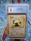 2000 WotC Pokemon Base Set 2 Snorlax 30/130 Unlimited Rare CGC 8