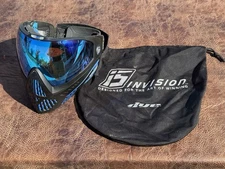 Dye i5 Thermal Paintball Mask Goggles Invision Black / Blue