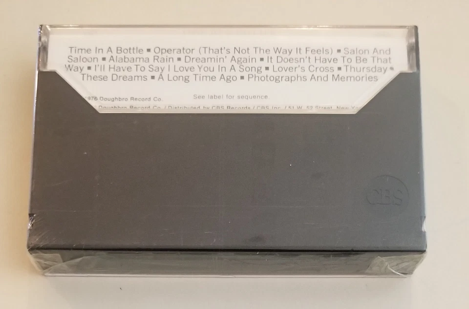 Jim Croce - TIme in a Bottle - Greatest Love Songs VG+ CS10 - Image 2 of 2