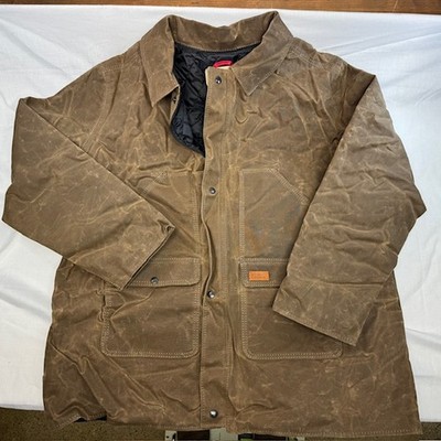 Stormy Kromer Men s Squall Jacket, Dark Oak, XX-Large (Waxed Cotton Outer Layer)