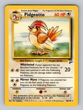 Pidgeotto 28/130 Rare Base Set 2 Pokemon Moderately Played on eBay