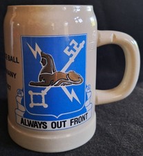 Vintage Army Intelligence Ball Ceramic Mug, Heidelberg, Germany August 15, 1987