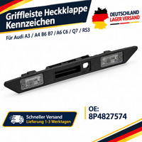 Griffleiste Heckklappe 8P48275743FZ FüR Audi A3 8P A4 B6 B7 A6 C6 Q7 8P4827574