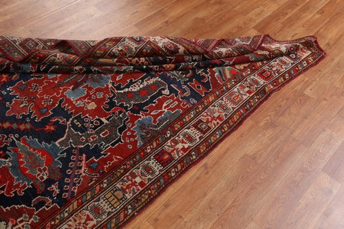 Ancien Légumes Teinture Traditionnel Tapis 4x7 Noués à la Main Laine Géométrique - Photo 17 sur 21