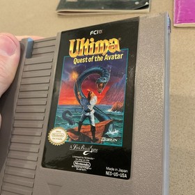 Ultima: Quest of the Avatar Exodus Lot Manuals Map Book Of Lore NES Authentic