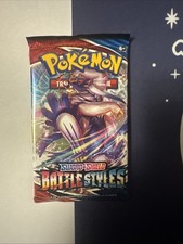 1X Battle Styles Booster Pack Pokemon Sword Shield SWSH New Sealed English