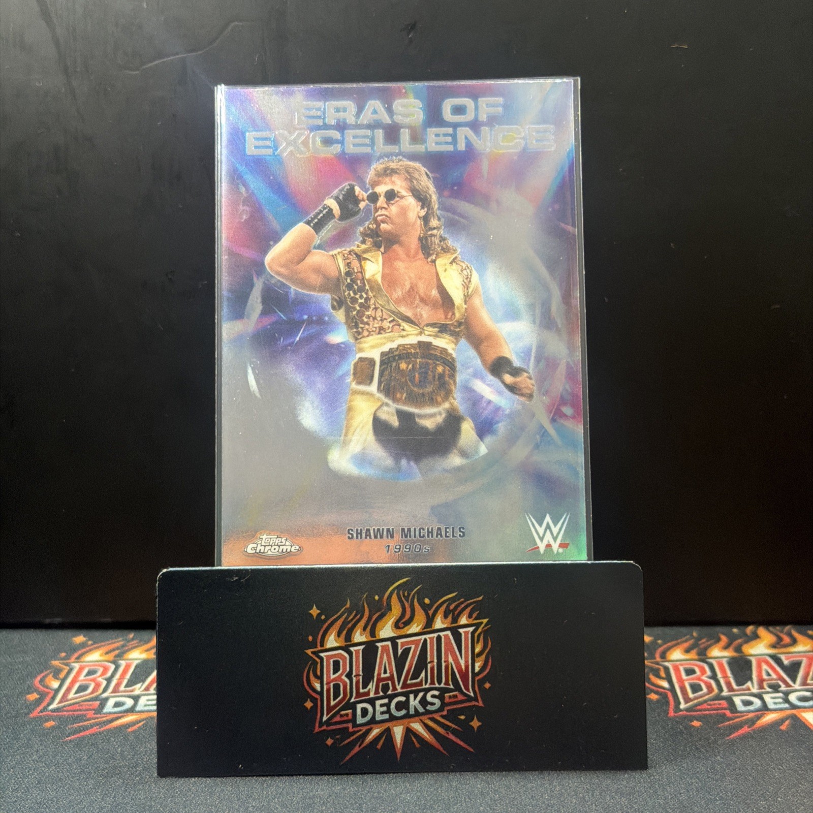 Shawn Michaels #ERA-7 Wrestling Cards 2026 Topps Chrome WWE Eras Of Excellence trading card — raw and PSA graded price guide