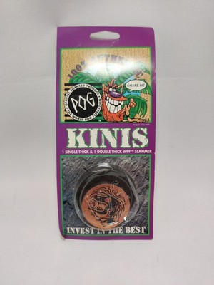 1x Vtg 1994 New Sealed Authentic POG KINIS Single & Double Thick WPF Slammer