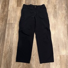 Blauer Cotton Canvas Tactical Pants Size 34x30 Regular Dark Navy